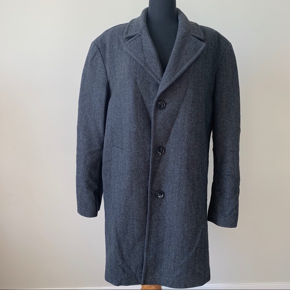 Marc New York Other - Marc New York Herringbone Wool Blend Coat